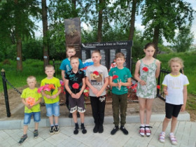 Закрытие лагерной смены.